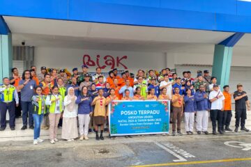 Tim Posko Nataru di Bandara FK Biak